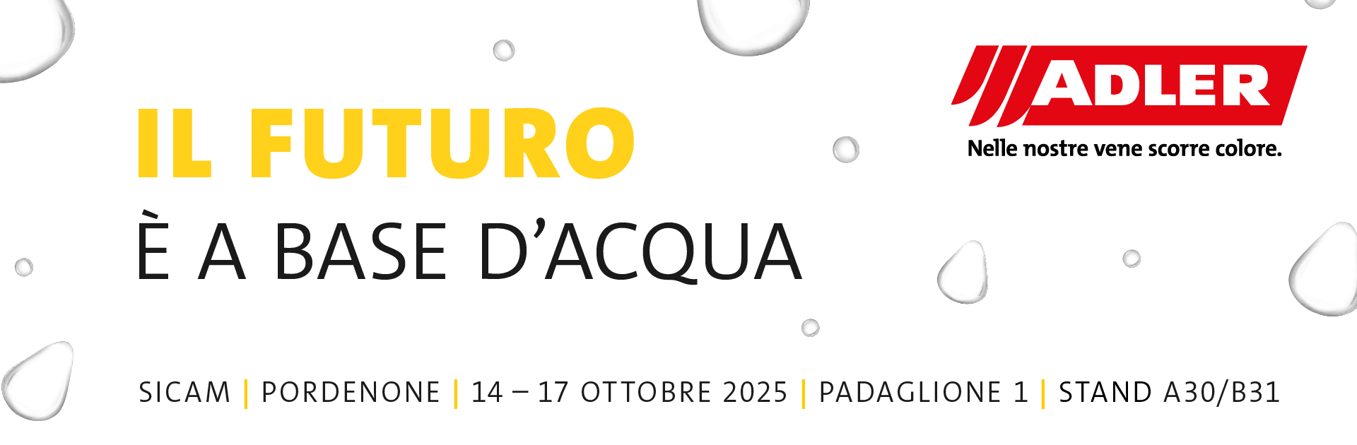 ADLER ALLA FIERA SICAM